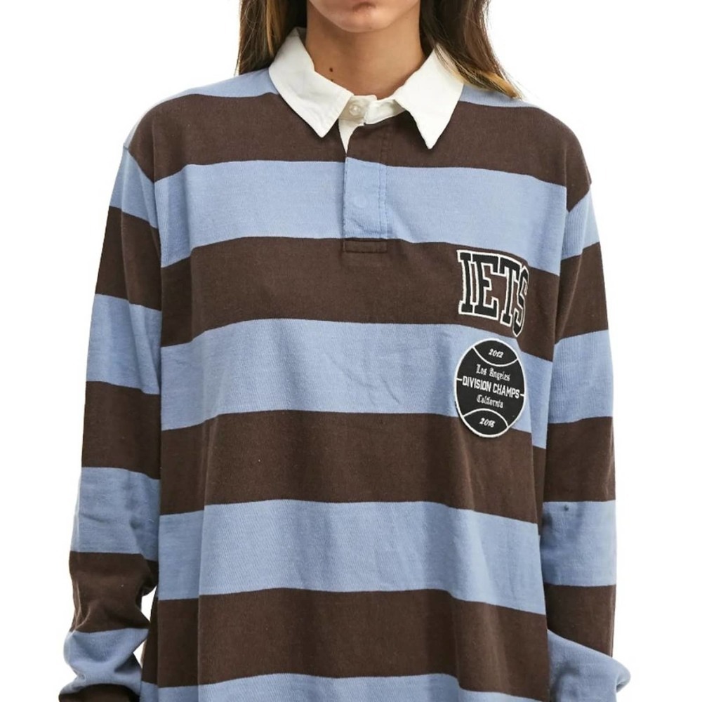 Iets Frans Classic Rugby Long Sleeve Polo Shirt